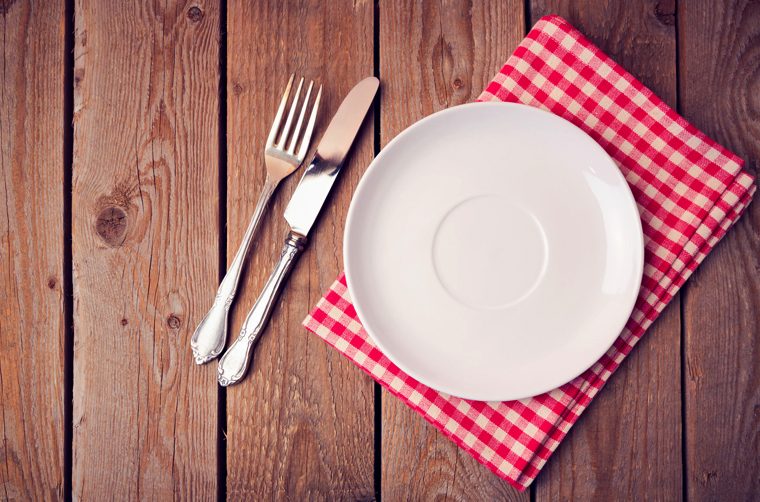 Empty plate - Should you fast?