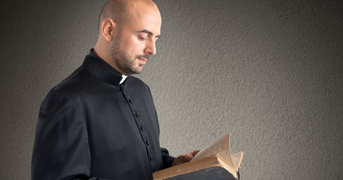Picture of Catholic priest