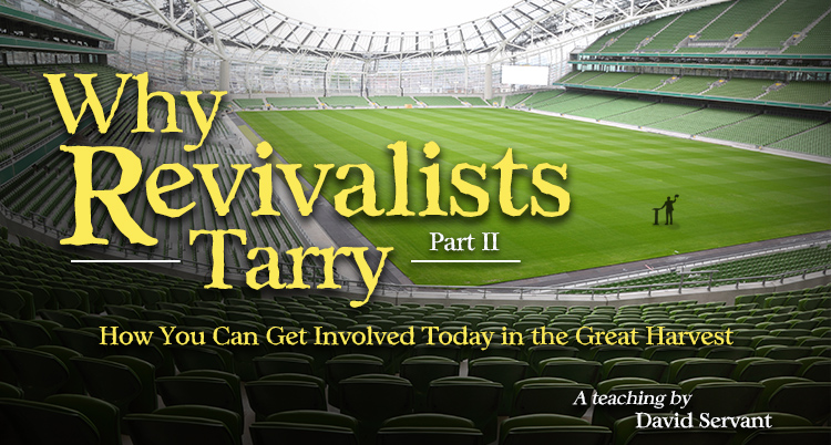 Picture of E-Teaching graphic with title "Why Revivalists Tarry"