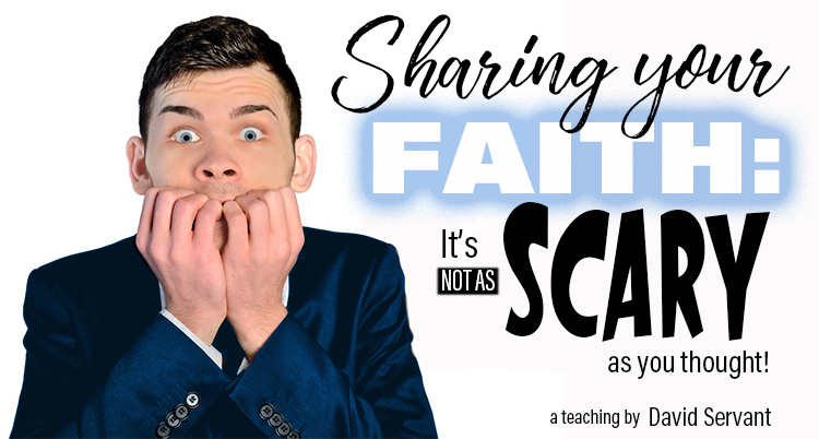 E-Teaching Banner, "Sharing Your Faith: It's Not as Scary as You Thought"