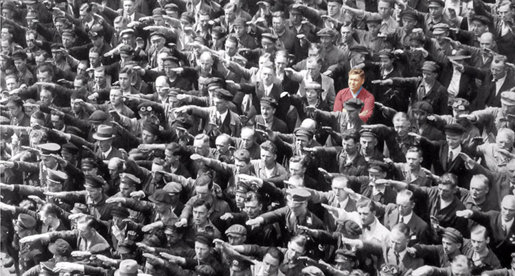 Picture of nonconformist in Nazi Germany