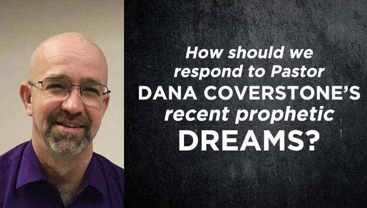 Pastor Dana Coverstone talking about his recent prophetic dreams