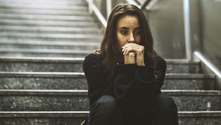 woman wondering if God will forgive her for getting abortion