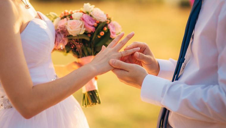 Picture of a wedding