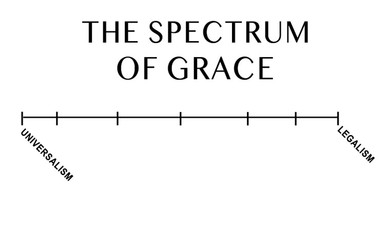 The spectrum of grace - legalism and universalism