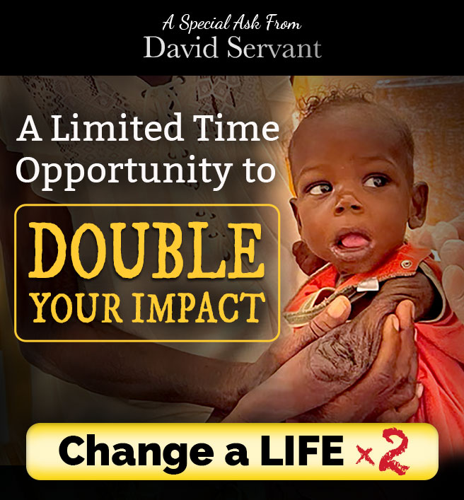 A limited time opportunity to double your impact